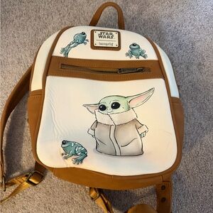 Loungefly Star Wars Backpack Featuring The Child